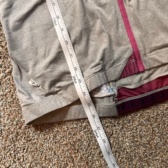 Louis Garneau ART FACTORY Cycling JERSEY Women’s. Gray Mauve and Flowers Size XL - Picture 4 of 7